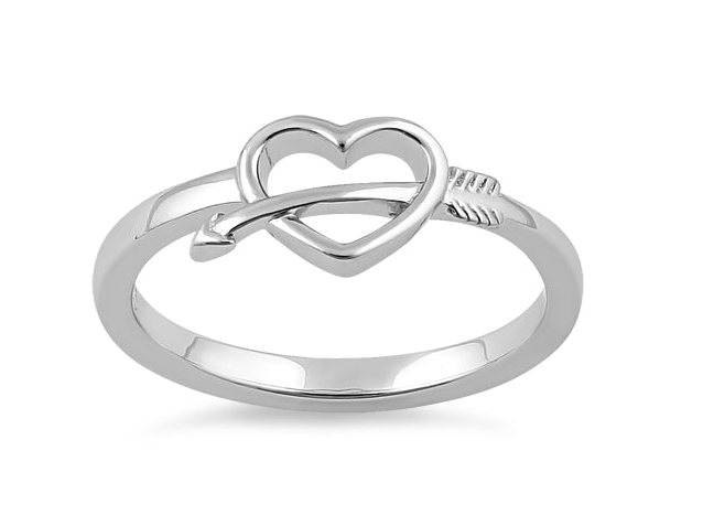 Cupid Arrow Heart